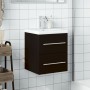 Bathroom furniture with integrated black sink by , bathroom vanities - Ref: Foro24-3278756, Price: 172,28 €, Discount: %