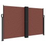 Brown retractable side awning 140x1200 cm by , Umbrellas - Ref: Foro24-4004809, Price: 138,44 €, Discount: %