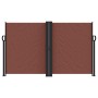 Brown retractable side awning 140x1200 cm by , Umbrellas - Ref: Foro24-4004809, Price: 138,44 €, Discount: %