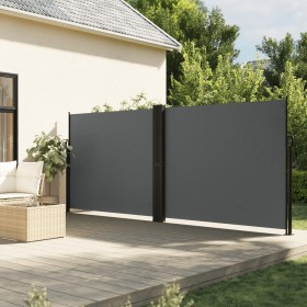 Anthrazitfarbene einziehbare Seitenmarkise 160x1200 cm von , Sonnenschirme - Ref: Foro24-4004823, Preis: 159,79 €, Rabatt: %