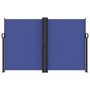 Toldo lateral retráctil azul 160x1200 cm de , Sombrillas - Ref: Foro24-4004821, Precio: 146,20 €, Descuento: %