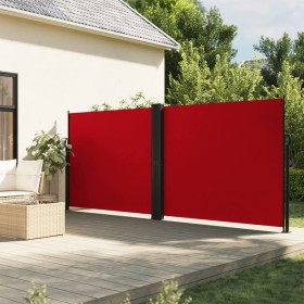 Red retractable side awning 180x1200 cm by , Umbrellas - Ref: Foro24-4004837, Price: 154,99 €, Discount: %