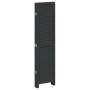 Black Paulownia solid wood 6-panel dividing screen by , Room dividers - Ref: Foro24-358857, Price: 121,47 €, Discount: %