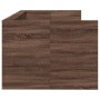 Tumbona con cajones madera ingeniería roble marrón 100x200 cm de , Camas y somieres - Ref: Foro24-3280845, Precio: 206,99 €, ...