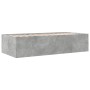 Tumbona con cajones madera ingeniería gris hormigón 75x190 cm de , Camas y somieres - Ref: Foro24-3280891, Precio: 194,82 €, ...