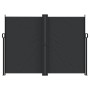 Toldo lateral retráctil negro 180x1000 cm de , Sombrillas - Ref: Foro24-4004744, Precio: 156,02 €, Descuento: %