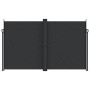 Toldo lateral retráctil negro 200x1000 cm de , Sombrillas - Ref: Foro24-4004759, Precio: 173,09 €, Descuento: %