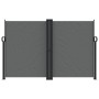 Toldo lateral retráctil gris antracita 160x1000 cm de , Sombrillas - Ref: Foro24-4004733, Precio: 158,61 €, Descuento: %