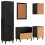 5-piece bathroom cabinet set solid mango wood by , Bathroom furniture - Ref: Foro24-3206296, Price: 486,43 €, Discount: %