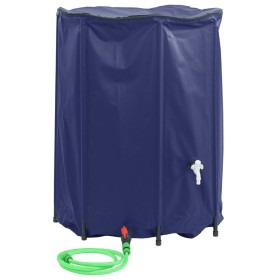 Depósito de agua plegable con grifo PVC 1350 l de , Sistemas de riego - Ref: Foro24-156008, Precio: 113,99 €, Descuento: %