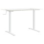 White steel standing desk frame (94-135)x60x(70-114) cm by , Desks - Ref: Foro24-4005340, Price: 107,99 €, Discount: %