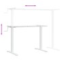 White steel standing desk frame (94-135)x60x(70-114) cm by , Desks - Ref: Foro24-4005340, Price: 107,99 €, Discount: %