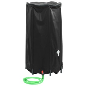 Foldable water tank with PVC tap 250 l by , Irrigation systems - Ref: Foro24-155998, Price: 48,78 €, Discount: %