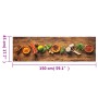 Küchenteppich waschbar Samt Zeichnung Gewürze 45x150 cm von , Fußmatten - Ref: Foro24-4005605, Preis: 28,89 €, Rabatt: %