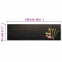 Alfombra de cocina lavable terciopelo dibujo especias 45x150 cm de , Felpudos - Ref: Foro24-4005611, Precio: 22,31 €, Descuen...