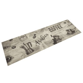 Coffee gray velvet washable kitchen rug 45x150 cm by , Doormats - Ref: Foro24-4005581, Price: 21,99 €, Discount: %