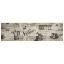 Coffee gray velvet washable kitchen rug 45x150 cm by , Doormats - Ref: Foro24-4005581, Price: 21,60 €, Discount: %