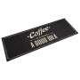 Washable kitchen rug velvet coffee text 60x180 cm by , Doormats - Ref: Foro24-4005597, Price: 29,78 €, Discount: %