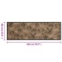 Alfombra de cocina lavable terciopelo marrón Morning 60x180 cm de , Felpudos - Ref: Foro24-4005588, Precio: 29,78 €, Descuent...