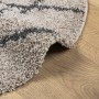 Modern high pile rug PAMPLONA anthracite beige Ø 80 cm by , Rugs - Ref: Foro24-375397, Price: 24,54 €, Discount: %