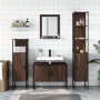 Bathroom furniture set 4 pieces oak brown plywood by , Bathroom furniture - Ref: Foro24-3214363, Price: 235,91 €, Discount: %