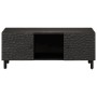 Solid black mango wood coffee table 100x54x40 cm by , Coffee table - Ref: Foro24-356831, Price: 155,99 €, Discount: %