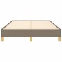 Estructura de cama tela gris taupe 120x190 cm de , Camas y somieres - Ref: Foro24-379493, Precio: 95,99 €, Descuento: %