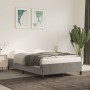 Estructura de cama terciopelo gris claro 120x190 cm de , Camas y somieres - Ref: Foro24-379528, Precio: 124,09 €, Descuento: %