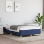 Blue fabric bed frame 120x190 cm by , Beds and slatted bases - Ref: Foro24-379521, Price: 116,52 €, Discount: %