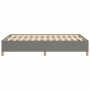 Estructura de cama tela gris oscuro 120x190 cm de , Camas y somieres - Ref: Foro24-379516, Precio: 116,99 €, Descuento: %