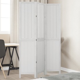 White Paulownia solid wood 3-panel dividing screen by , Room dividers - Ref: Foro24-358718, Price: 87,99 €, Discount: %