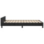 Estructura de cama con cabecero terciopelo negro 120x190 cm de , Camas y somieres - Ref: Foro24-379549, Precio: 110,72 €, Des...