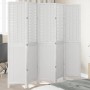 White Paulownia solid wood 5-panel dividing screen by , Room dividers - Ref: Foro24-358726, Price: 136,99 €, Discount: %