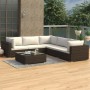 6-piece garden furniture set and brown synthetic rattan cushions by vidaXL, Garden sets - Ref: Foro24-46769, Price: 681,51 €,...