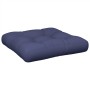 Navy blue fabric pallet sofa cushion 50x50x12 cm by , Cushions for chairs and sofas - Ref: Foro24-377823, Price: 25,41 €, Dis...