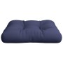 Navy blue fabric pallet sofa cushion 50x50x12 cm by , Cushions for chairs and sofas - Ref: Foro24-377823, Price: 25,41 €, Dis...