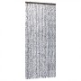 Brown and beige chenille fly curtain 100x200 cm by , Mosquito nets for windows - Ref: Foro24-377373, Price: 48,99 €, Discount: %