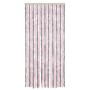 Silver gray and pink chenille fly curtain 100x220 cm by , Mosquito nets for windows - Ref: Foro24-377365, Price: 63,96 €, Dis...