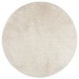 Alfombra de pelo corto OVIEDO beige Ø 100 cm de , Alfombras - Ref: Foro24-375500, Precio: 35,25 €, Descuento: %