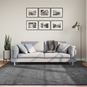 Short pile rug OVIEDO anthracite gray 200x200 cm by , Rugs - Ref: Foro24-375472, Price: 95,03 €, Discount: %