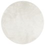 OVIEDO cream short pile rug Ø 80 cm by , Rugs - Ref: Foro24-375521, Price: 25,18 €, Discount: %