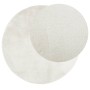 OVIEDO cream short pile rug Ø 80 cm by , Rugs - Ref: Foro24-375521, Price: 25,18 €, Discount: %