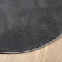 Short pile rug OVIEDO anthracite gray Ø 120 cm by , Rugs - Ref: Foro24-375479, Price: 49,55 €, Discount: %