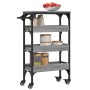 Sonoma gray engineered wood kitchen cart 53x20x76 cm by , Kitchen and dining carts - Ref: Foro24-842354, Price: 53,11 €, Disc...