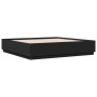 Estructura cama con luces LED madera ingeniería negro 180x200cm de , Camas y somieres - Ref: Foro24-3209591, Precio: 197,45 €...