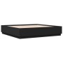 Estructura cama con luces LED madera ingeniería negro 180x200cm de , Camas y somieres - Ref: Foro24-3209591, Precio: 197,45 €...