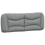 Estructura de cama con luces LED tela gris claro 140x190 cm de , Camas y somieres - Ref: Foro24-3213697, Precio: 214,65 €, De...