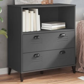 VIKEN bookcase in anthracite gray engineered wood 80x40x90 cm by , Bookcases and shelves - Ref: Foro24-374946, Price: 142,99 ...