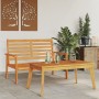 Set de muebles de jardín madera maciza de acacia de , Conjuntos de jardín - Ref: Foro24-366380, Precio: 158,30 €, Descuento: %