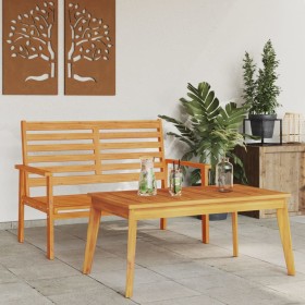 Solid acacia wood garden furniture set by , Garden sets - Ref: Foro24-366380, Price: 157,99 €, Discount: %